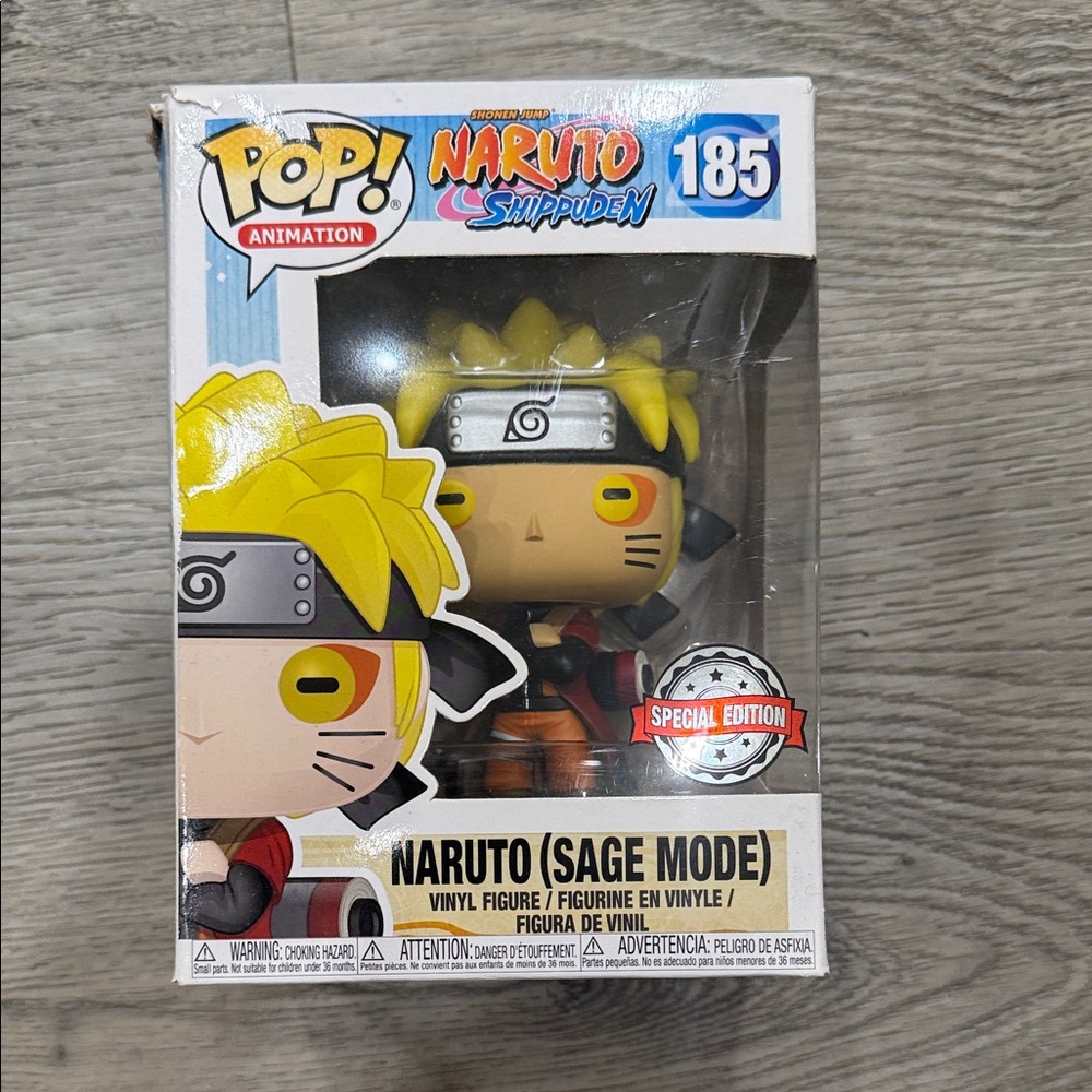 Naruto Shippuden Sage Mode Vinyl Figure - Special Edition